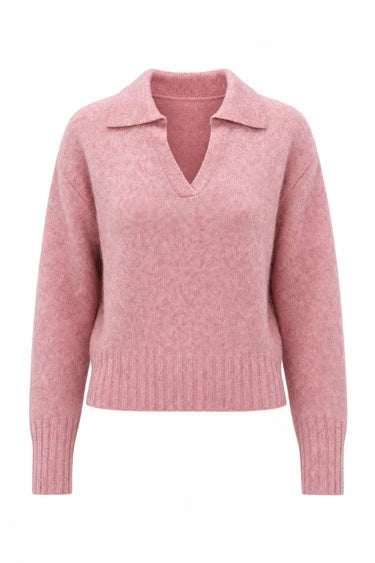 FRNCH Mirai Polo Shirt - Rose