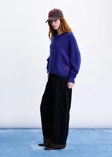 Chichi Cardigan - Bleu Electrique