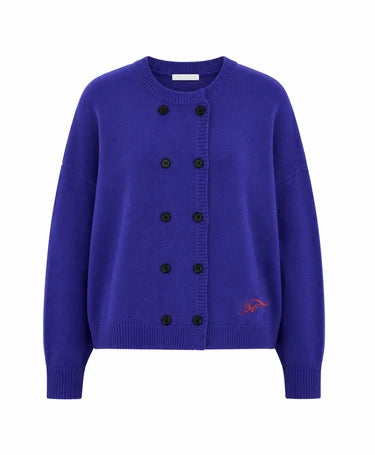 Chichi Cardigan - Bleu Electrique