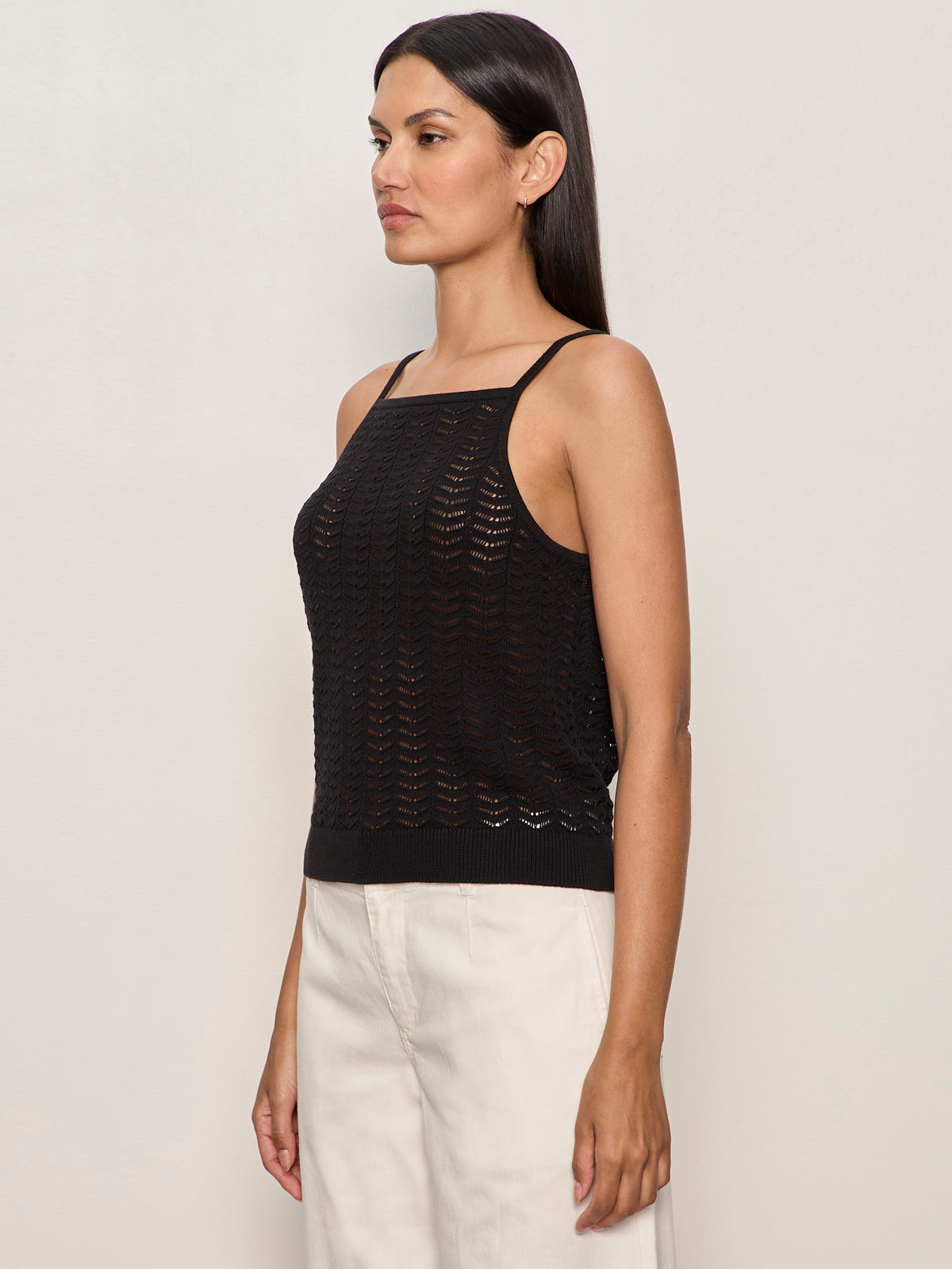 For Keeps Pointelle Tank