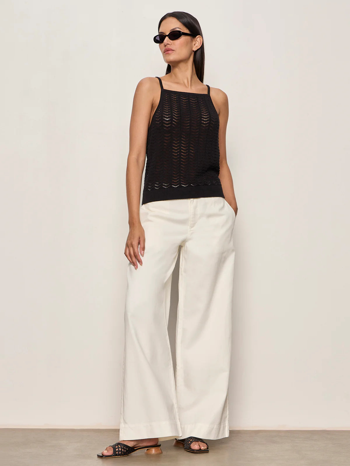 For Keeps Pointelle Tank