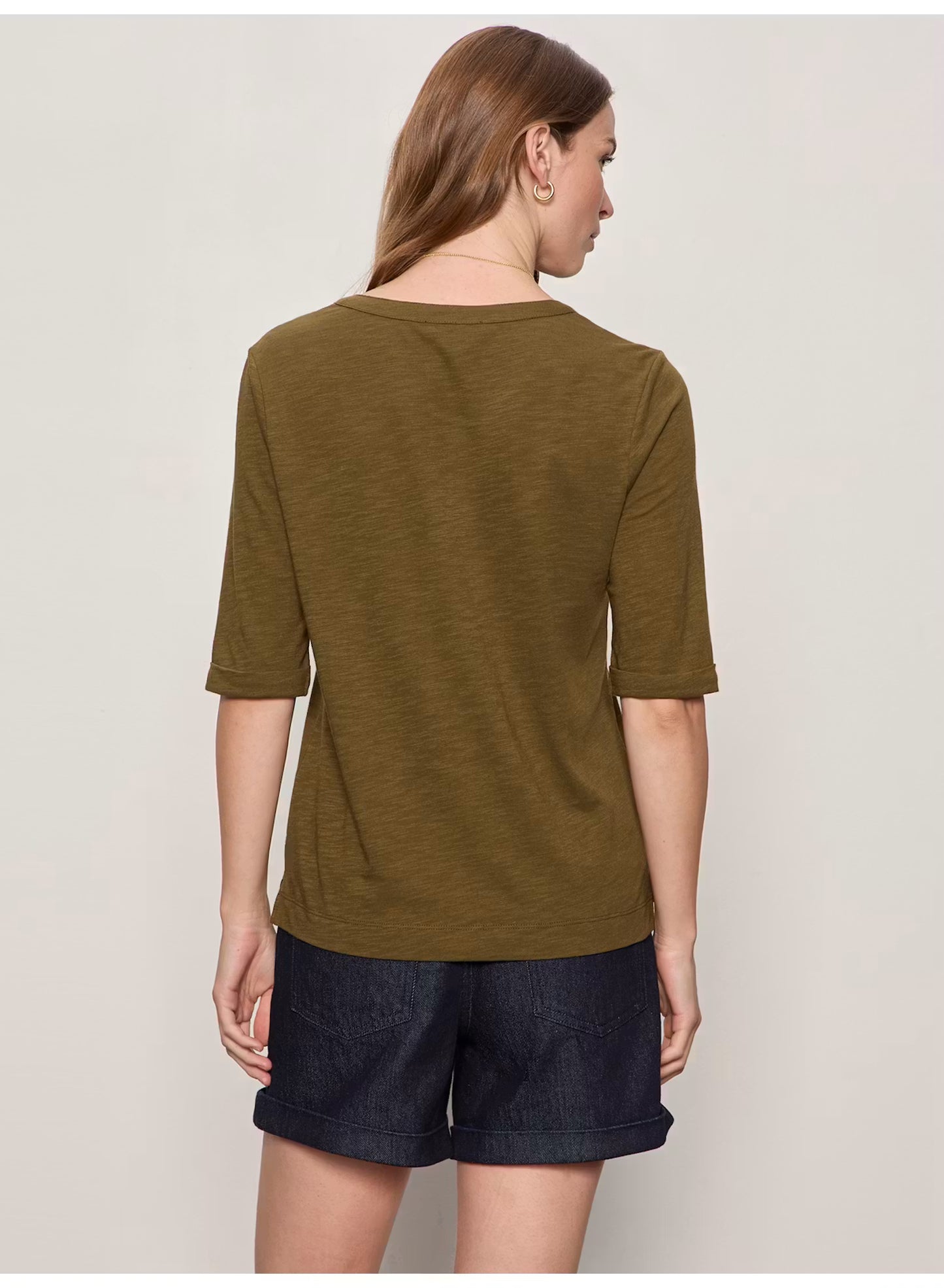 Dolce Notch Neck Tee