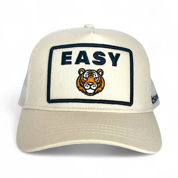 Easy Tiger Trucker Hat - Cream