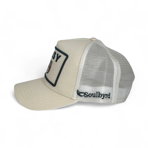 Easy Tiger Trucker Hat - Cream