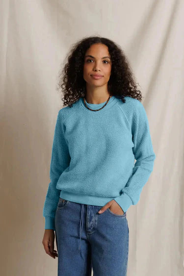 Ziggy Reverse Fleece LS Crewneck Sweatshirt