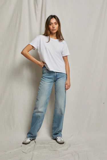 Cotton SS Boxy Crew Tee