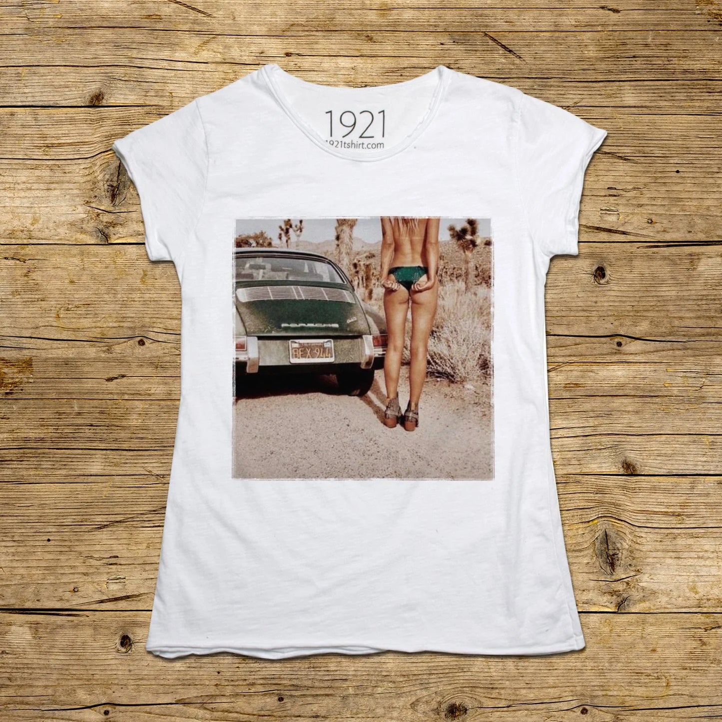 1921 T-Shirt - Green bikini