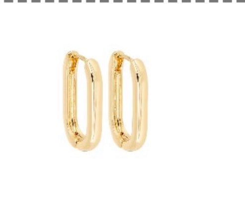 All Time Classic Gold Huggie Hoop Earrings