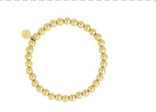 Livingston Ceramic Gold Bead Bracelet