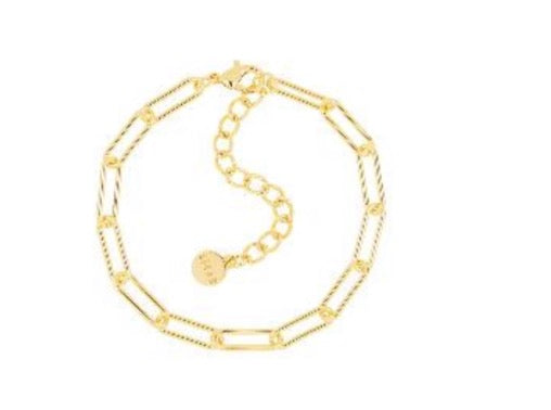 Gold Link Charleston Bracelet