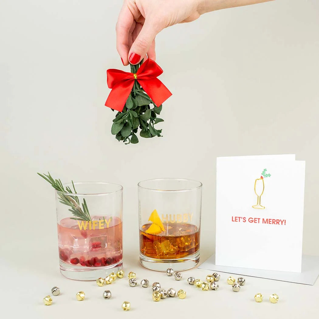 Let's Get Merry - Paper Clip Card