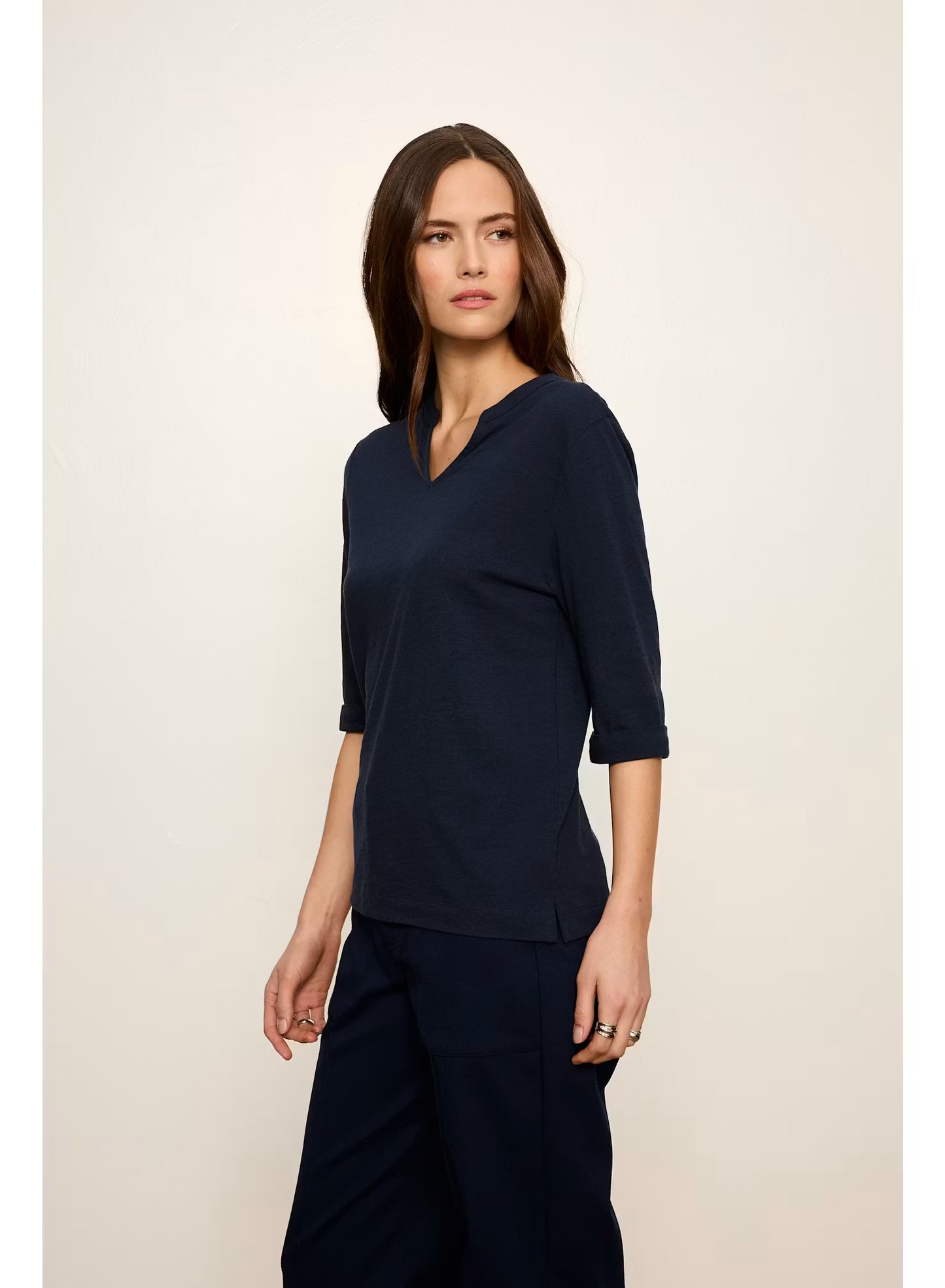 Dolce Notch Neck Tee