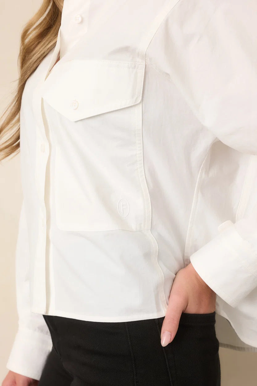 FRNCH Hadrian Shirt - Creme