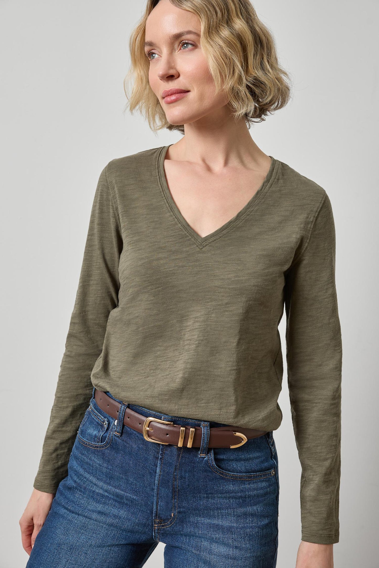 Long Sleeve V-Neck