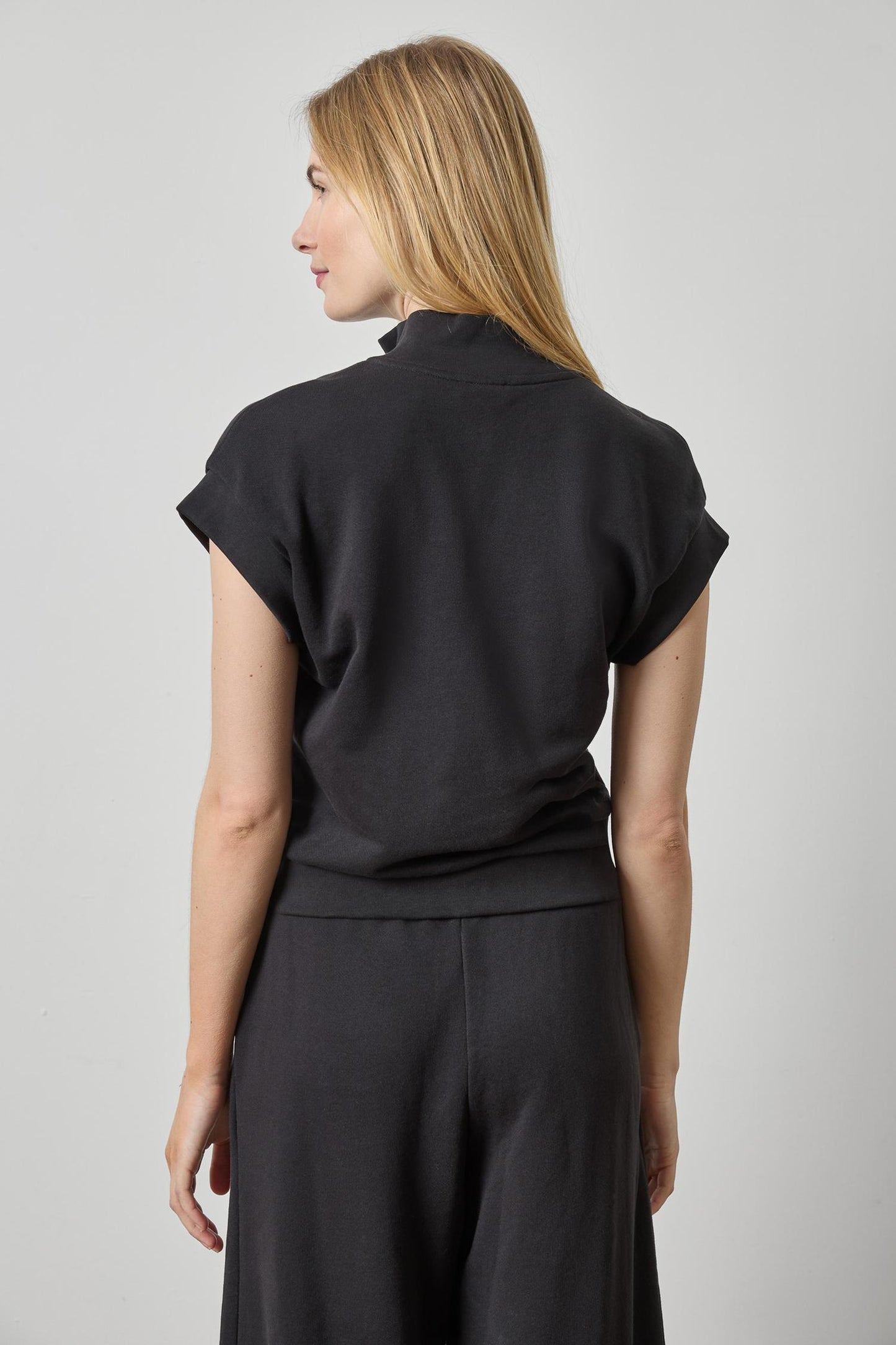 Zip Mock Neck