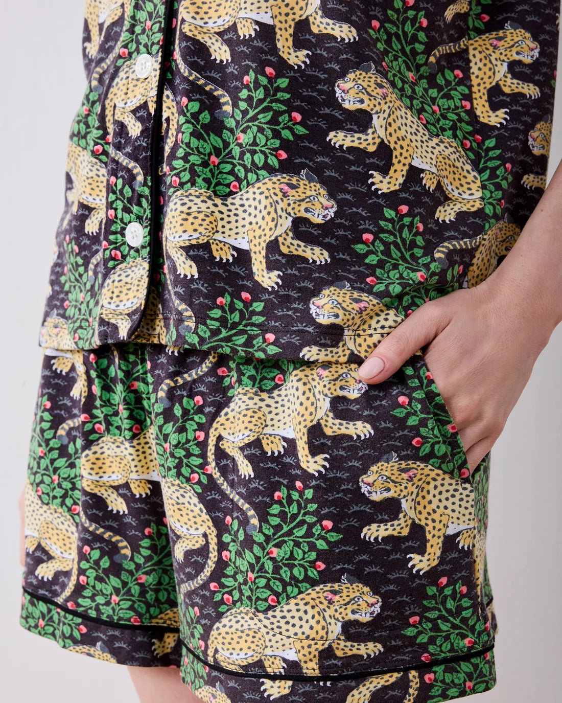 Bagheera Organic Pima Modal Knit Short PJ Set