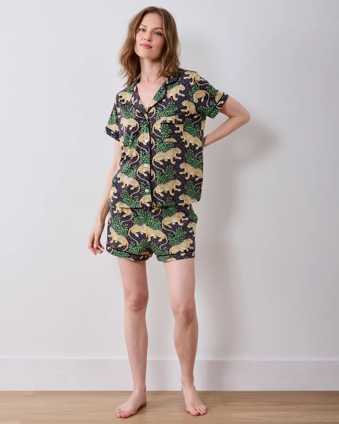 Bagheera Organic Pima Modal Knit Short PJ Set