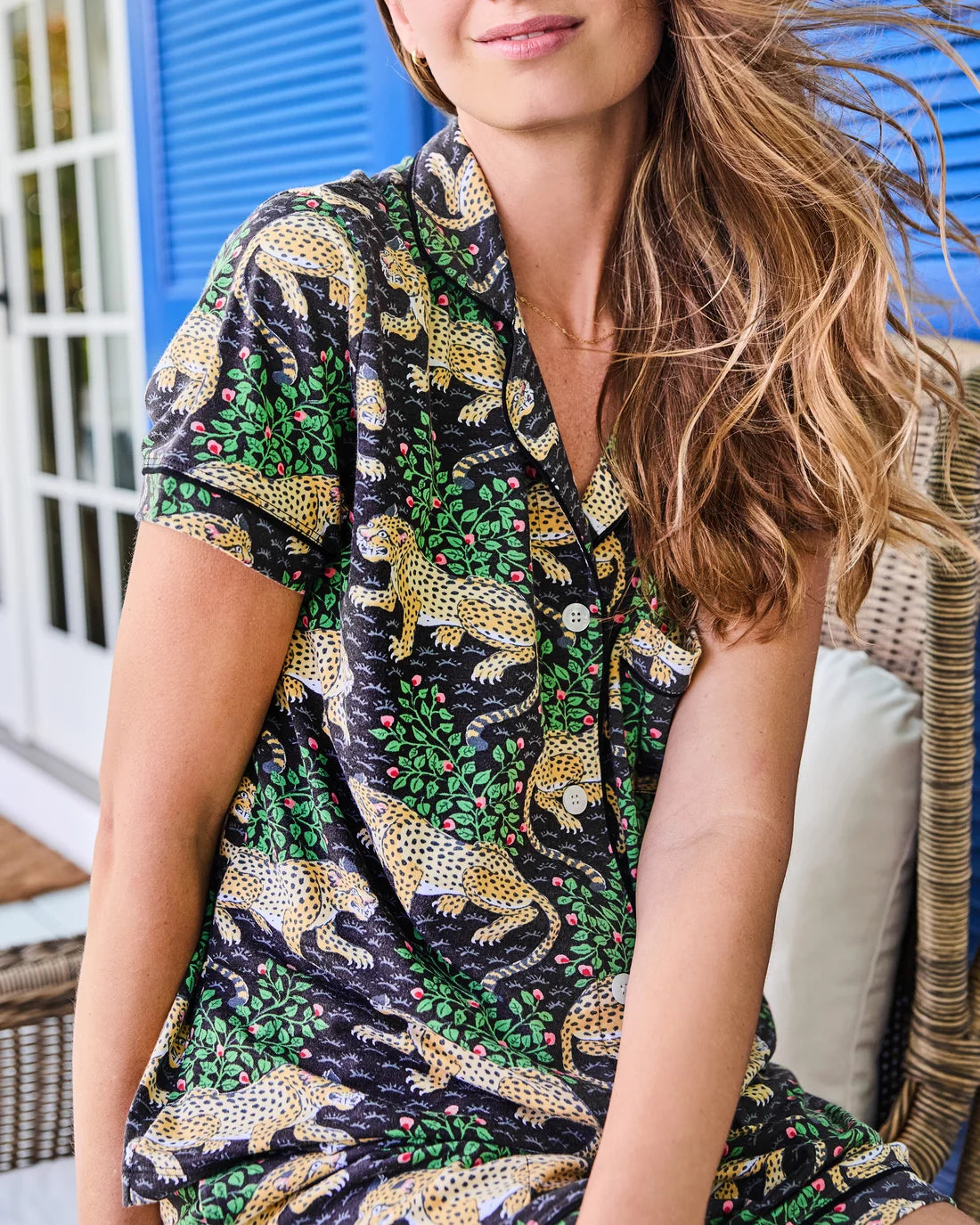 Bagheera Organic Pima Modal Knit Short PJ Set