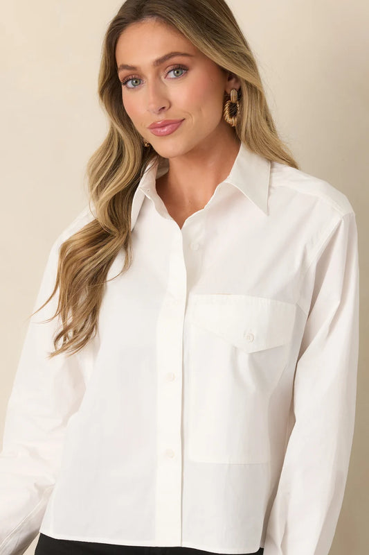 FRNCH Hadrian Shirt - Creme