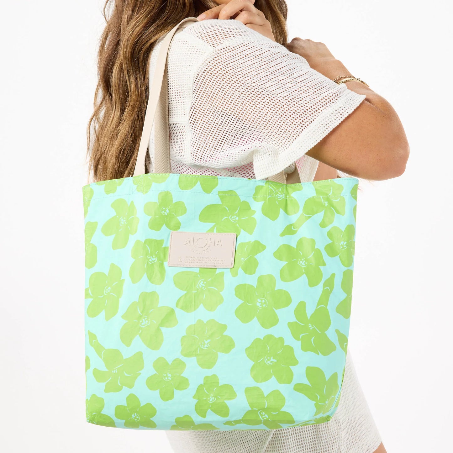 Puakenikeni Buds RVS Tote Fresh/Splash