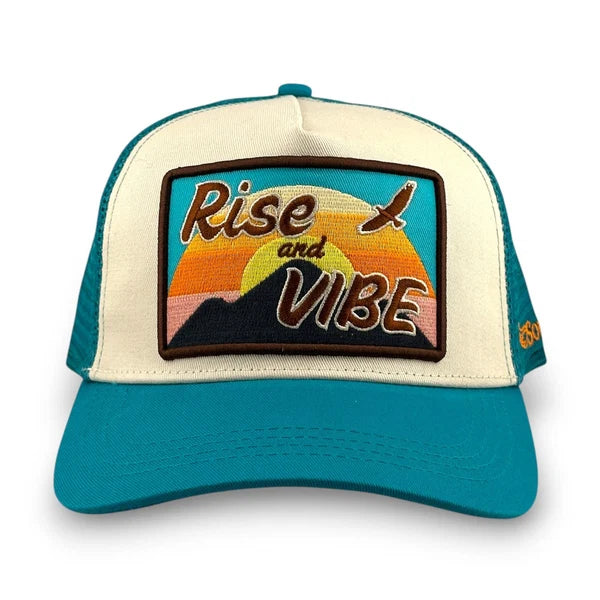 Rise & Vibe Trucker - Turquoise