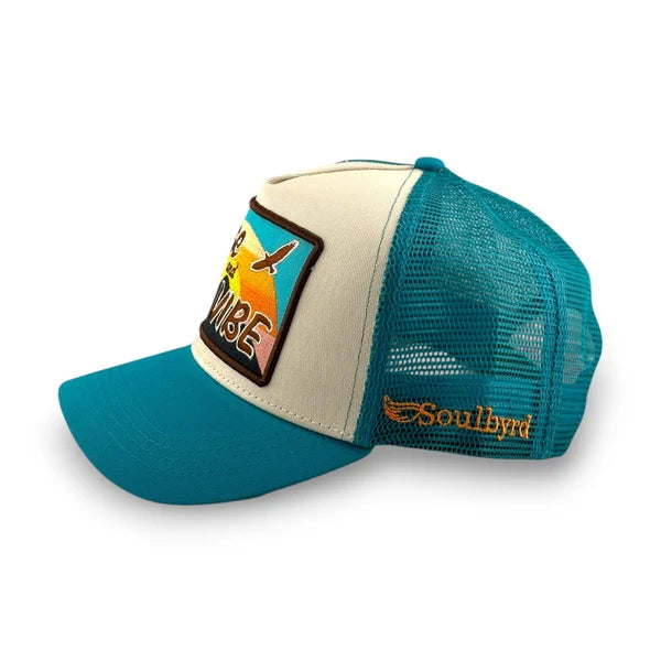 Rise & Vibe Trucker - Turquoise