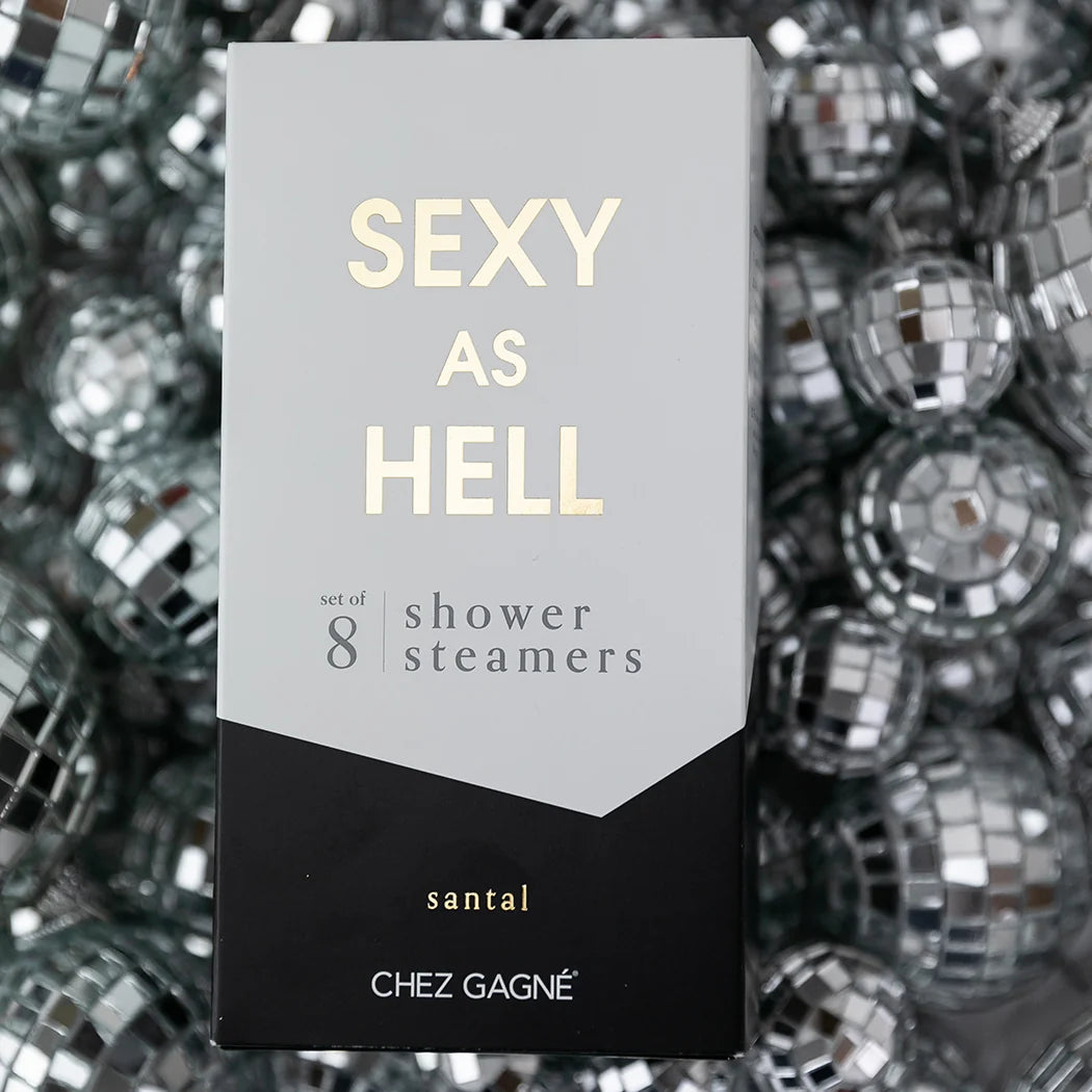 Sexy As Hell - Santal Shower Steamers Set
