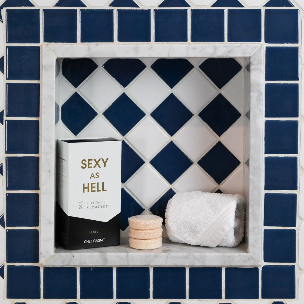Sexy As Hell - Santal Shower Steamers Set