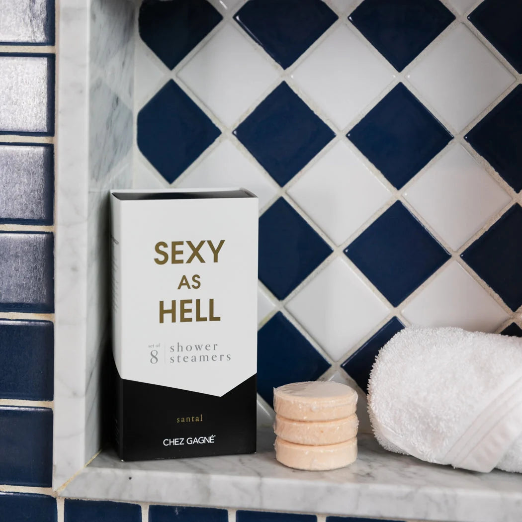 Sexy As Hell - Santal Shower Steamers Set