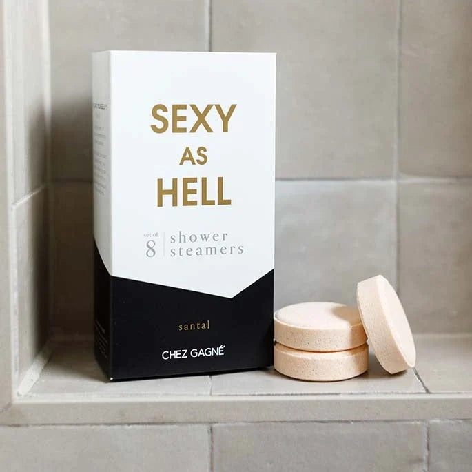 Sexy As Hell - Santal Shower Steamers Set