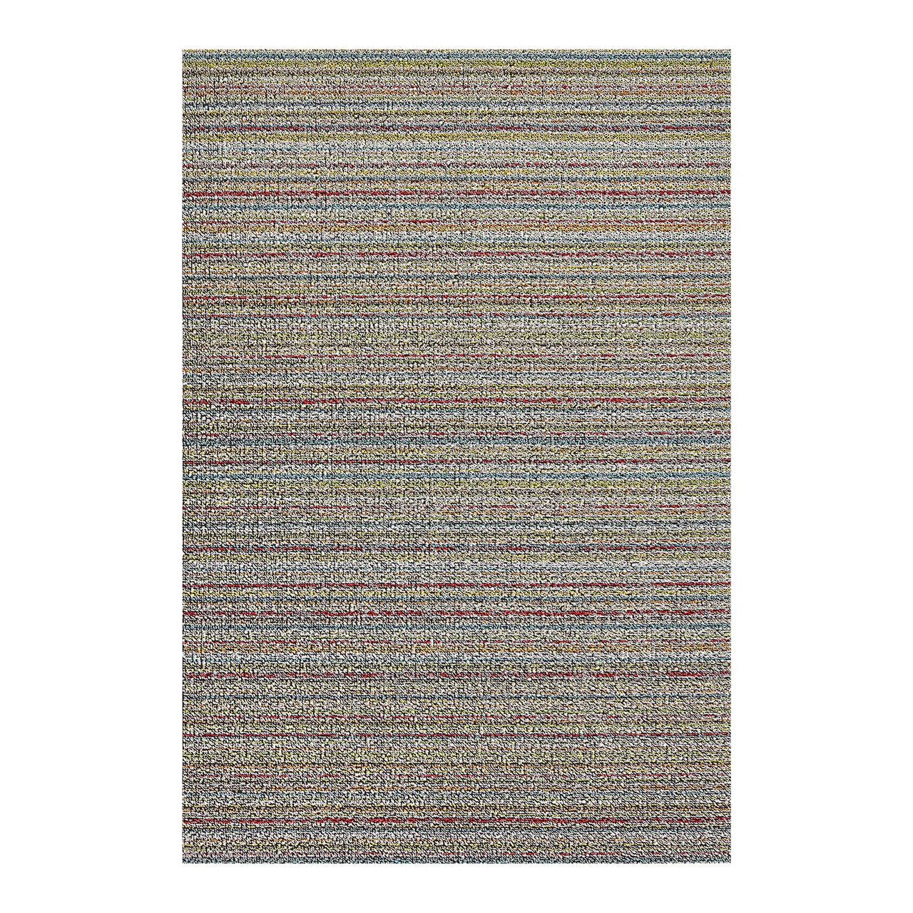 Chilewich Runner Skinny Stripe Shag Mats - Soft Multi