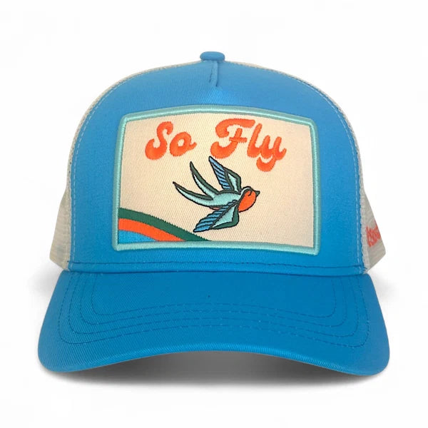 So Fly Trucker - Turquoise