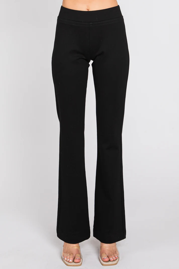 Ponte Pull-On Baby Flare