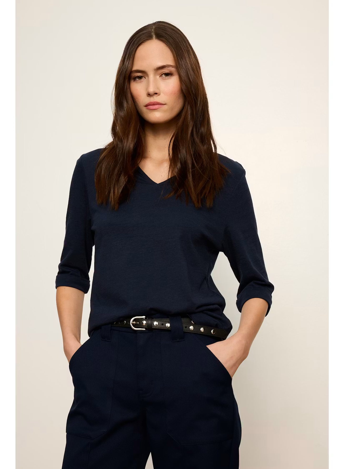 Dolce Notch Neck Tee