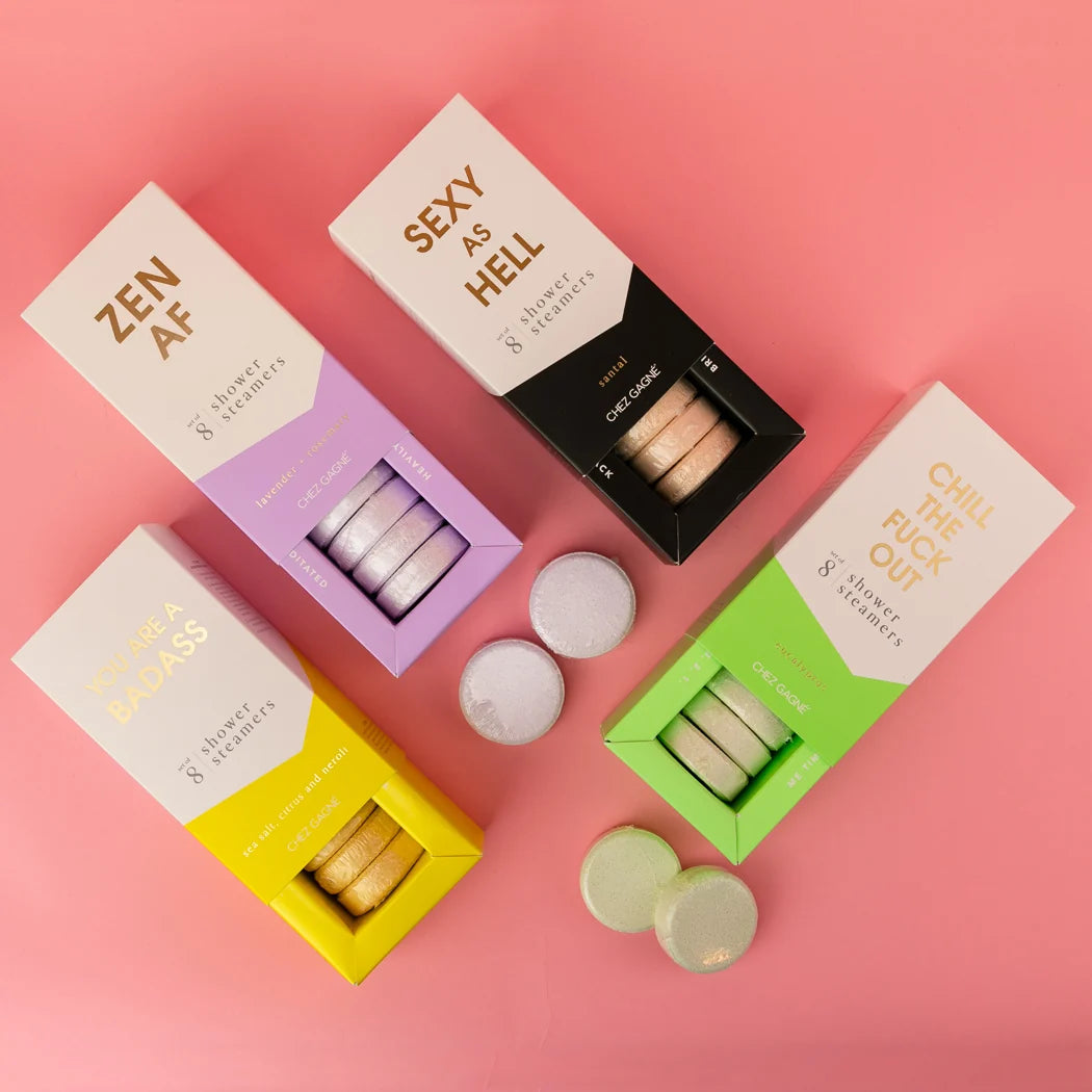 Sexy As Hell - Santal Shower Steamers Set