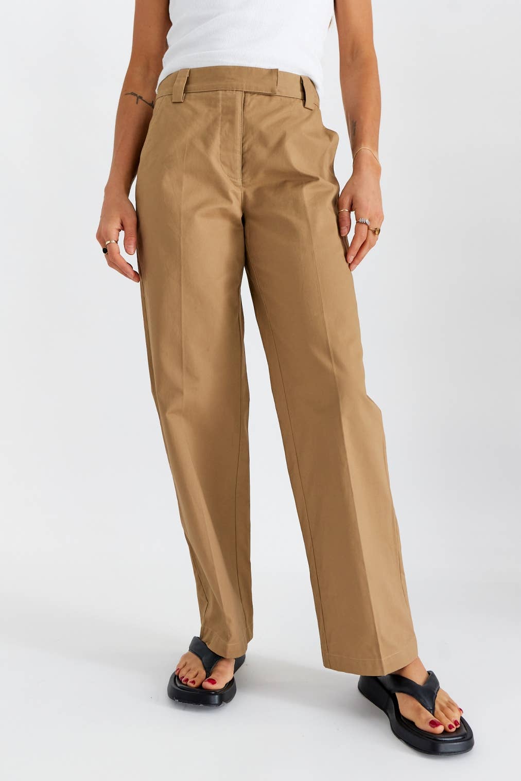 The Pardis Pants: KHAKI / MEDIUM