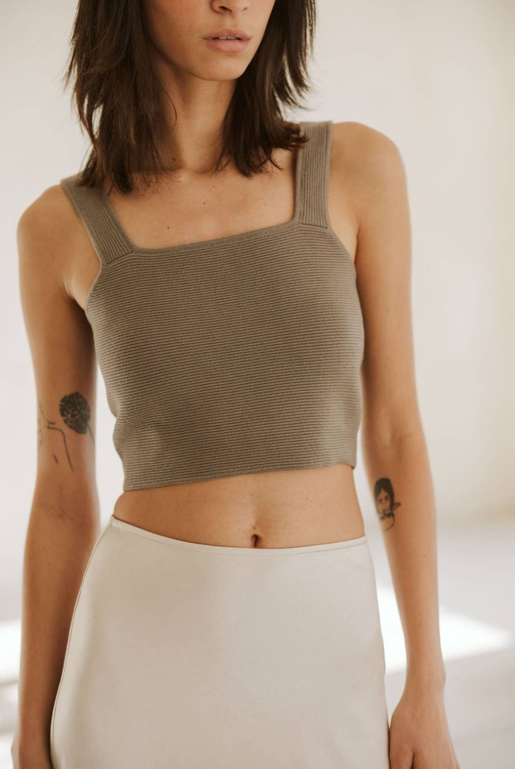 The Kailee Top: MUSTARD / SMALL