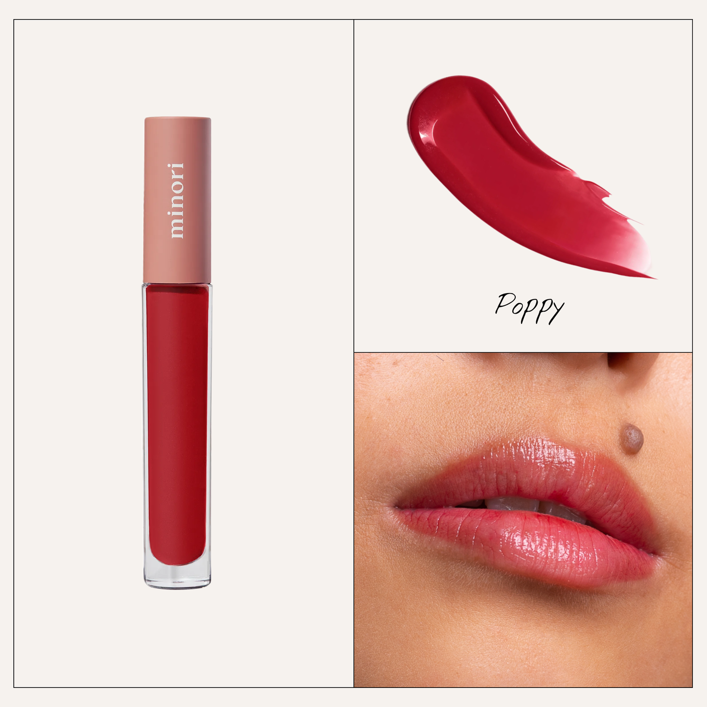 Lip Gloss — Poppy (Red) New!