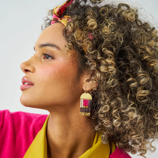 Birdie Geometric Earrings