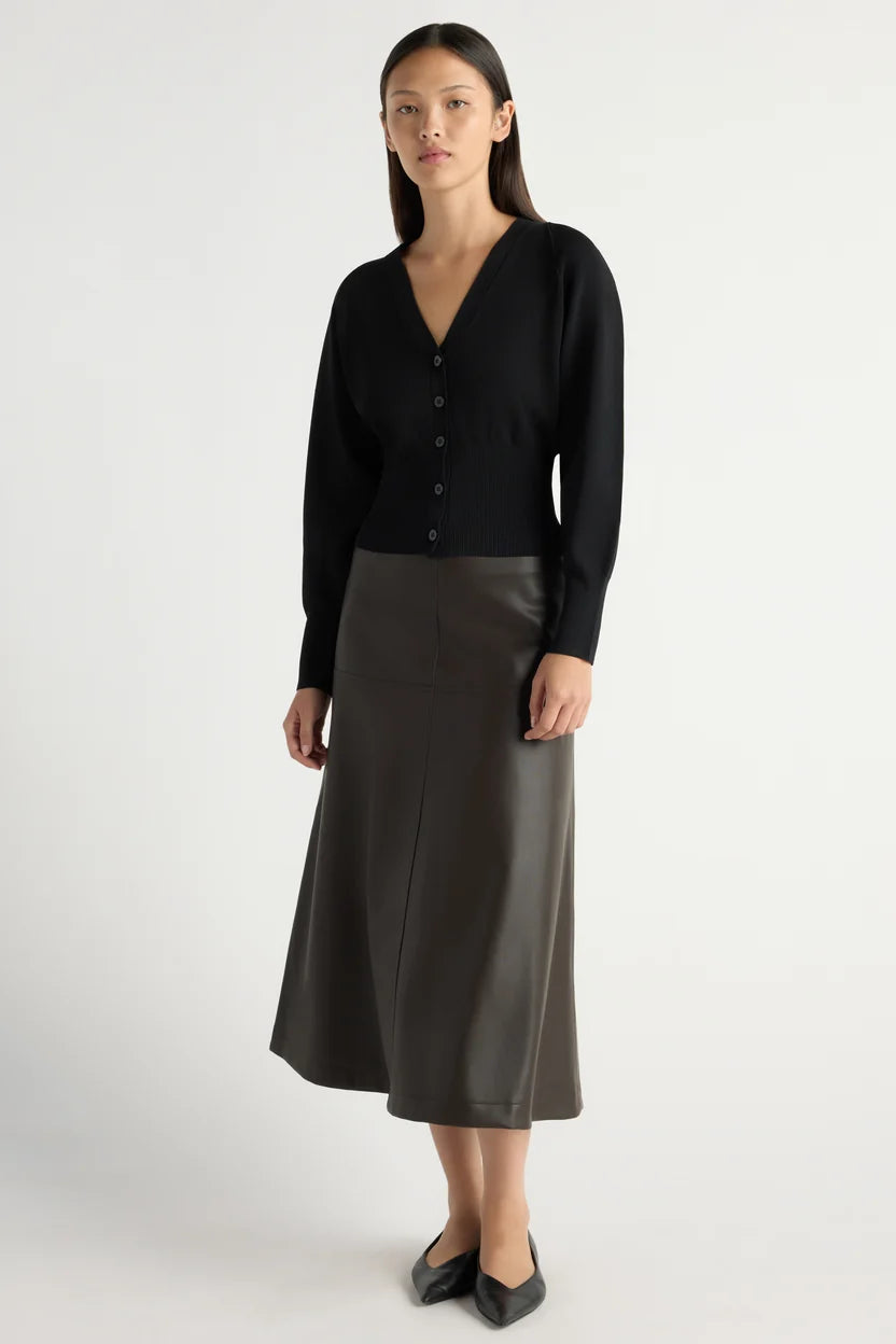 Carson Button-Front Cardigan