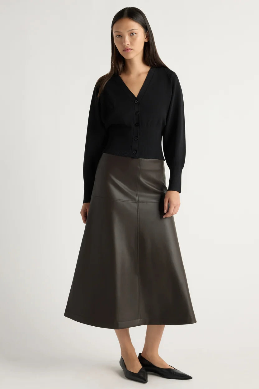 Carson Button-Front Cardigan