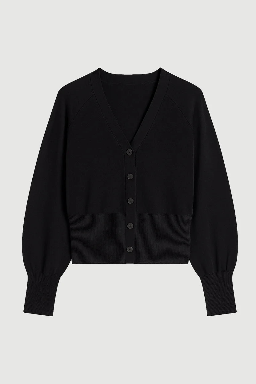 Carson Button-Front Cardigan