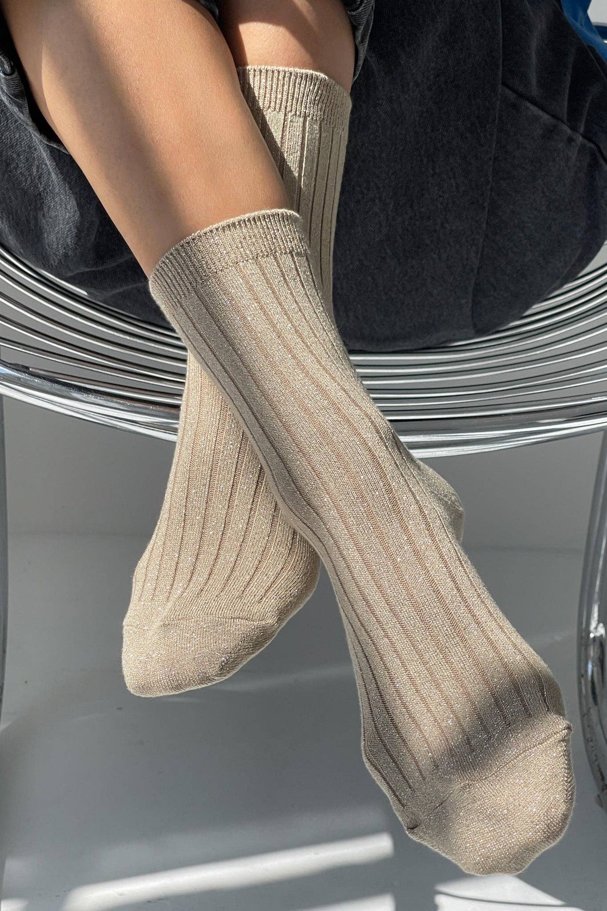 Her Socks - MODAL Lurex