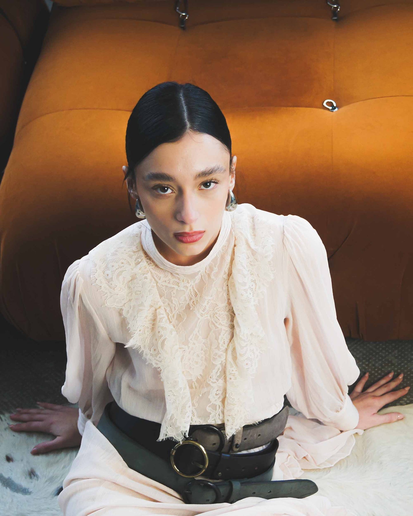 Pip | Vintage Full-Grain Leather Belt for Women