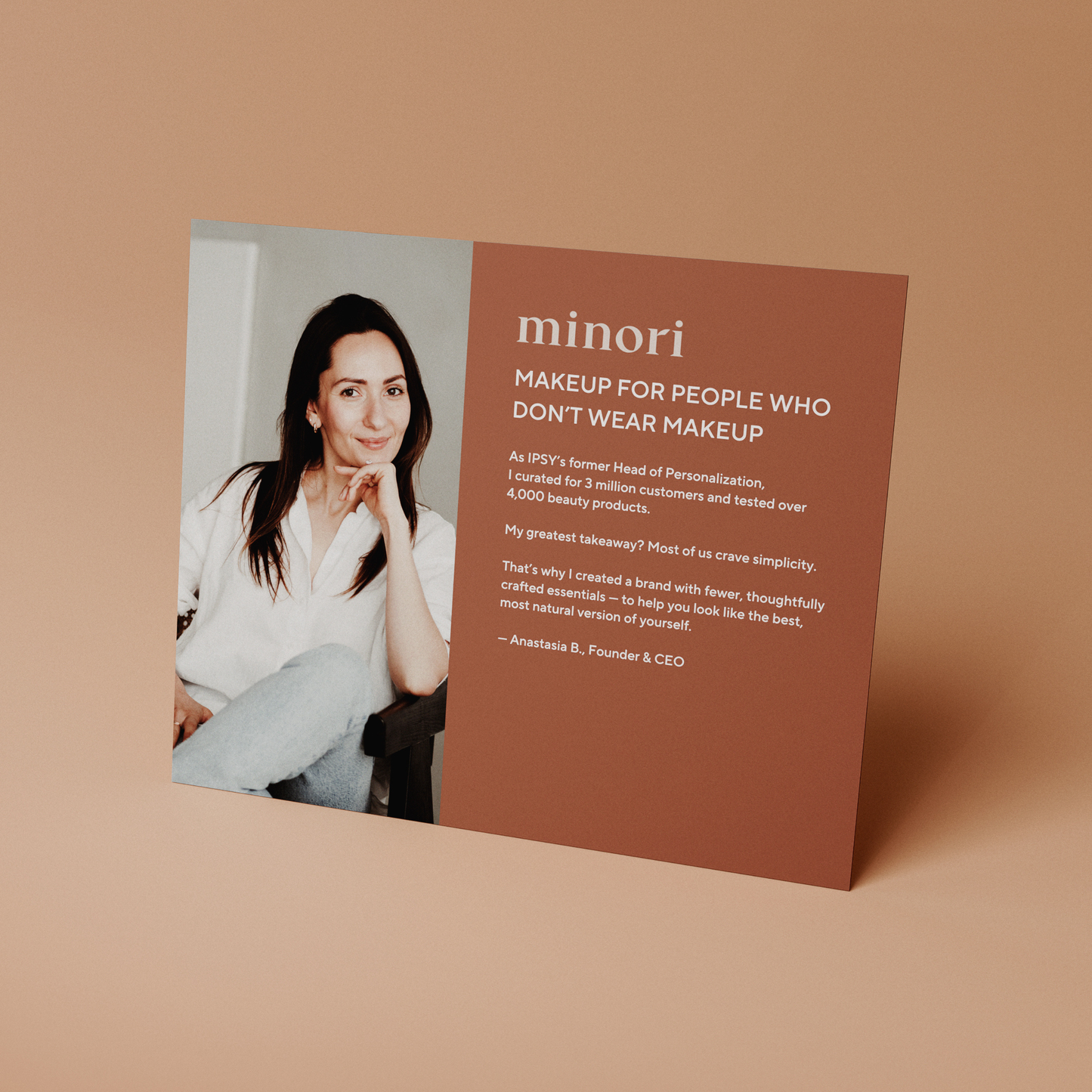 Display Sign — Brand Story