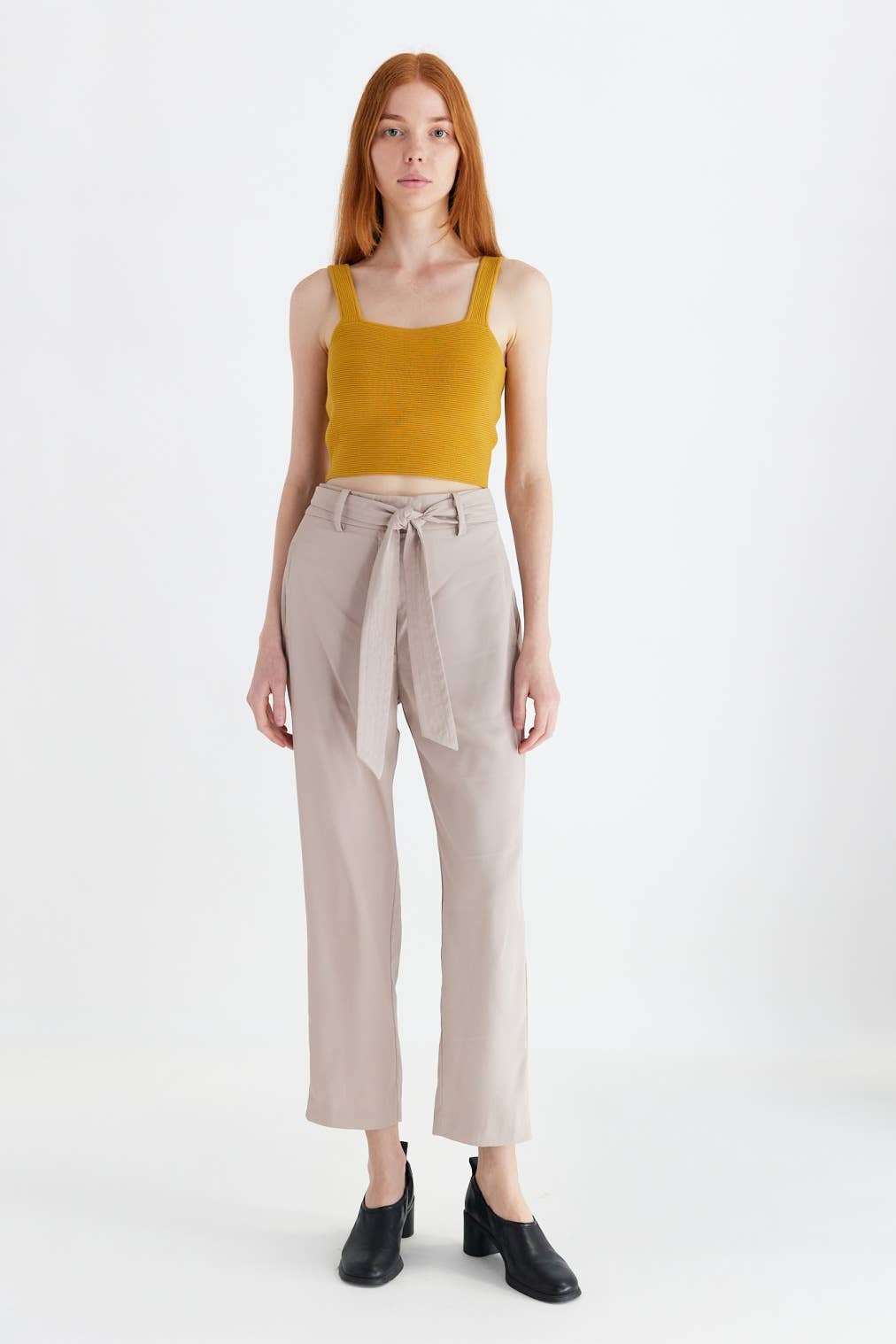 The Kailee Top: MUSTARD / MEDIUM