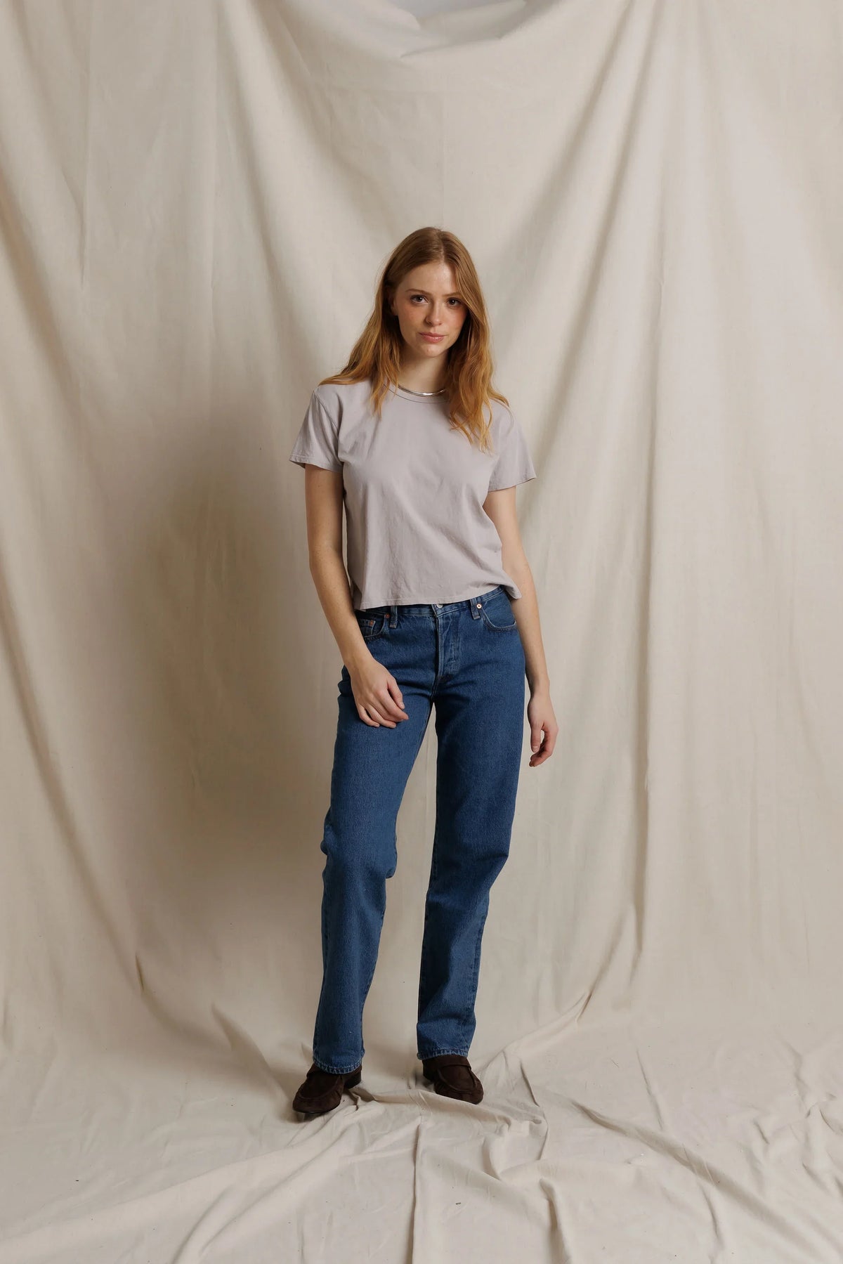 Harley Cotton SS Boxy Crew Tee