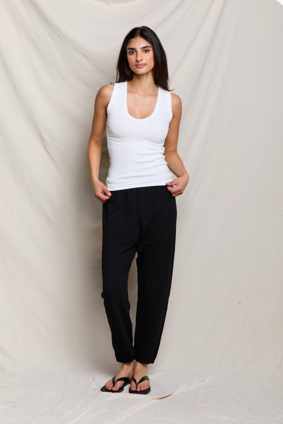 Luxe Rib U Neck Tank