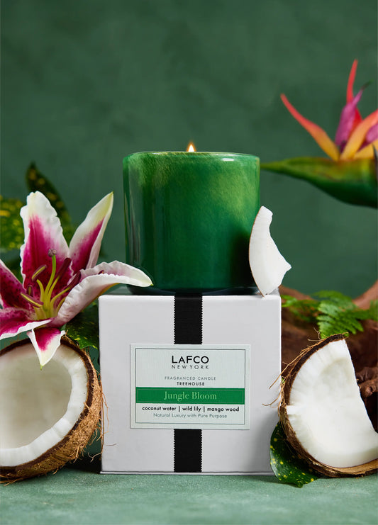 15.5oz Jungle Bloom Signature Candle - Treehouse