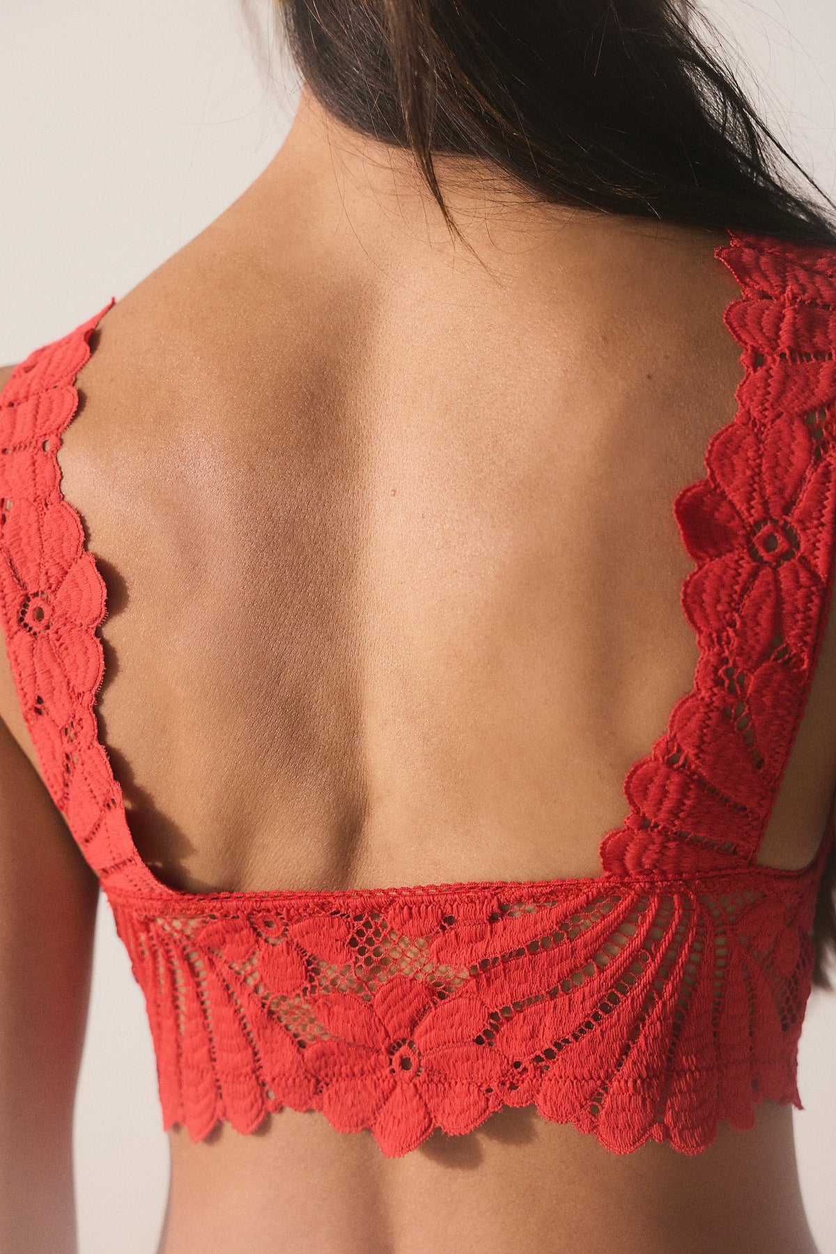 Petal Party Plunge Bralette
